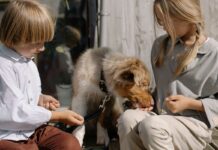 Kinder mit Hund