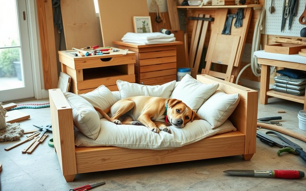 hundebett diy