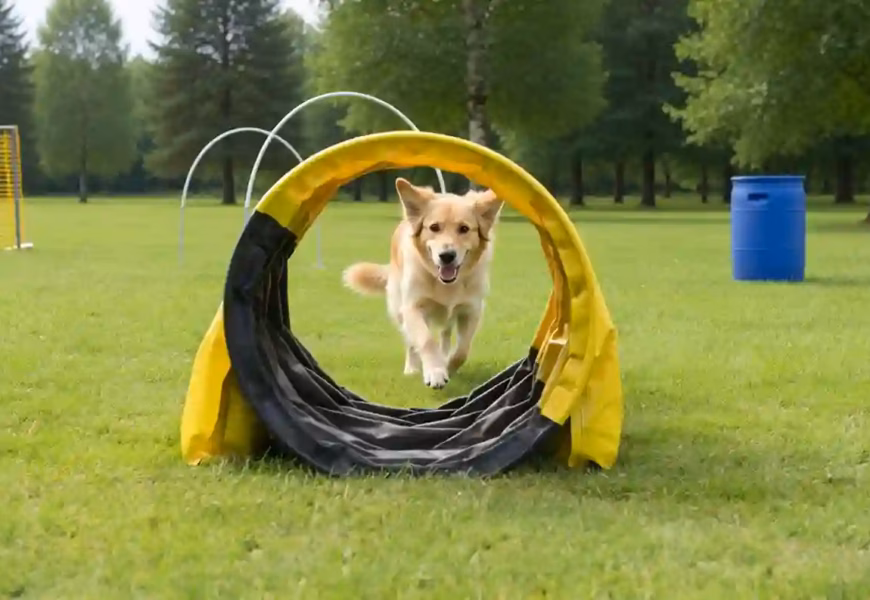 Hund macht Hoopers Hundesport